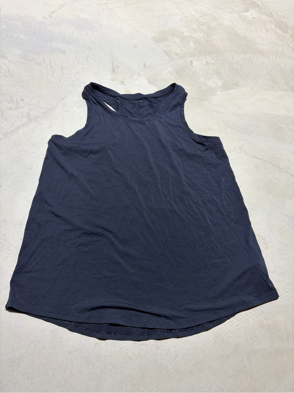 Athleta Women's dark blue/gray Tank Top large
